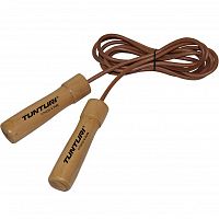 Кожаная скакалка Tunturi Leather Skipping Rope Pro (14TUSFU166)