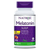 Препараты для сна Natrol Melatonin 3mg Straw - 90 таб (814800)